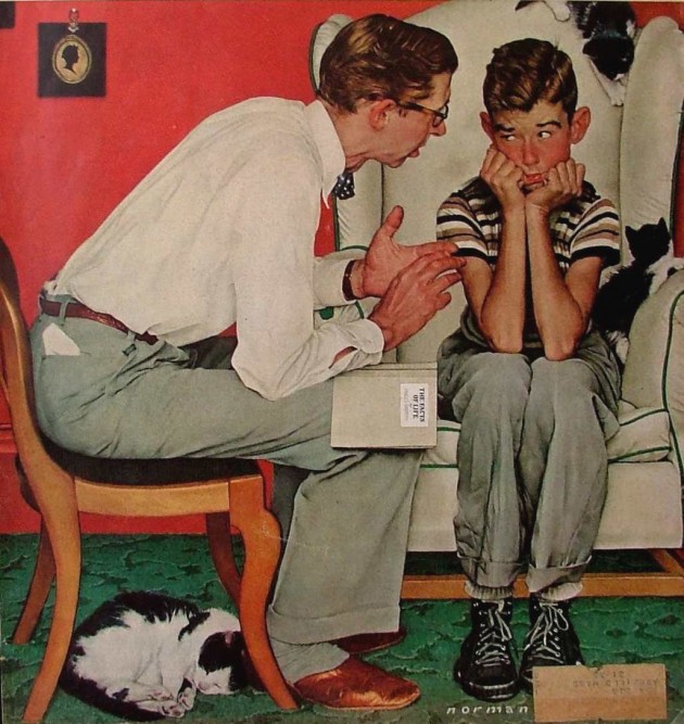 Facts of Life Norman Rockwell